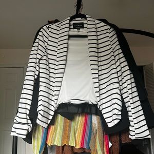 Striped blazer